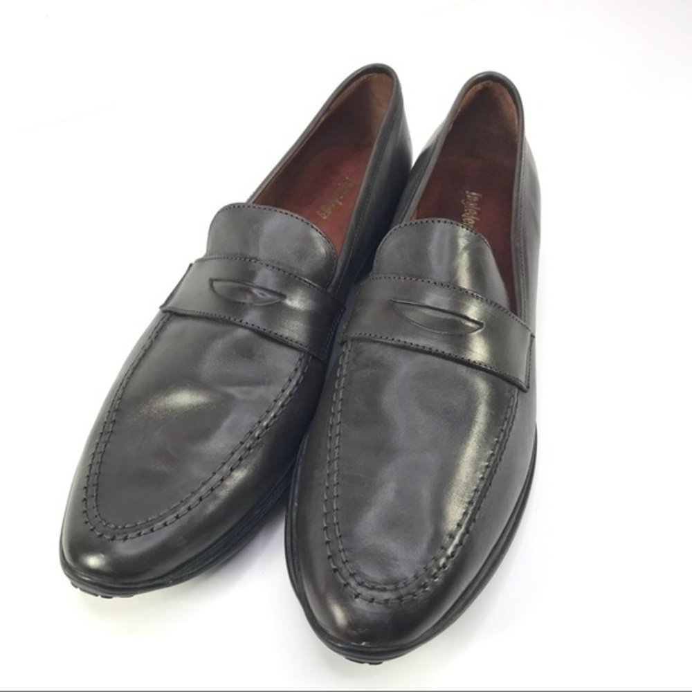 Ingledew’s Italian Collection OliveGrey Loafers